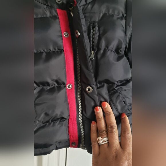 FLC 1989 Place Black Puffer Jacket, 6-9 months - Picture 2 of 9